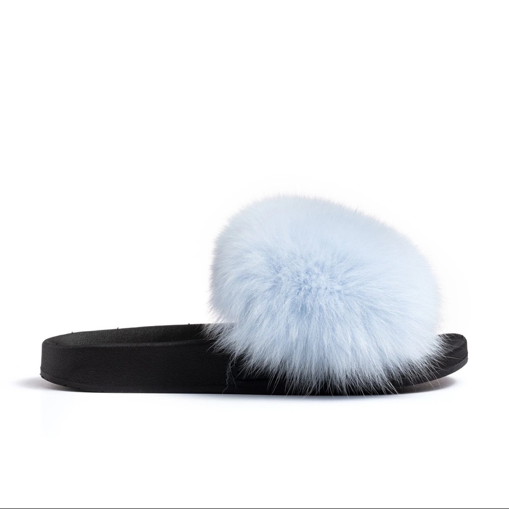 Blue rabbit fit slides - Picture 2 of 4